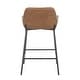 preview thumbnail 42 of 43, Carbon Loft Galotti Industrial Counter Stools (Set of 2)