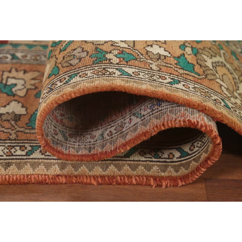 Traditional Bakhtiari Persian Vintage Area Rug Handmade Wool Carpet - 6'11"x 10'8"