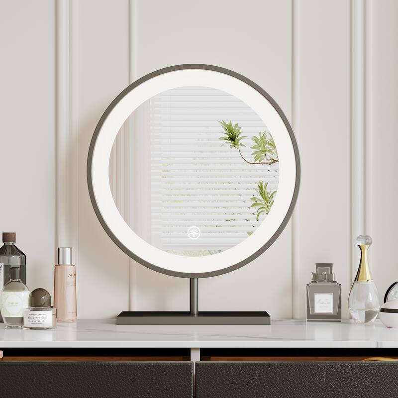 JASIWAY Modern Solid Wood Telescopic Makeup Vanity Desk