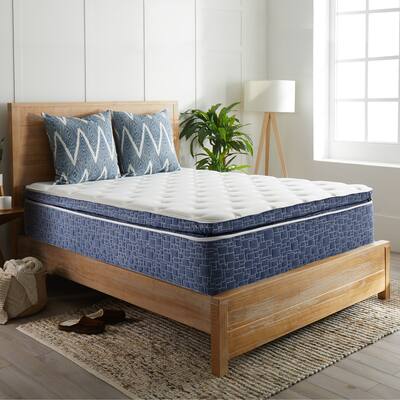 American Bedding 12 Inch Plush Pillow Top Hybrid Mattress