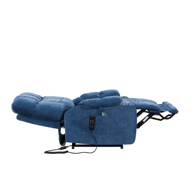 Standard Dual‑Motor Power Lift Recliner Chair with Infinite Lay‑Flat Recline