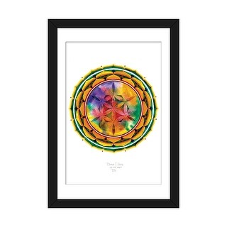 iCanvas "Rainbow Flower Of Life" by Diana Titova - Bed Bath & Beyond ...