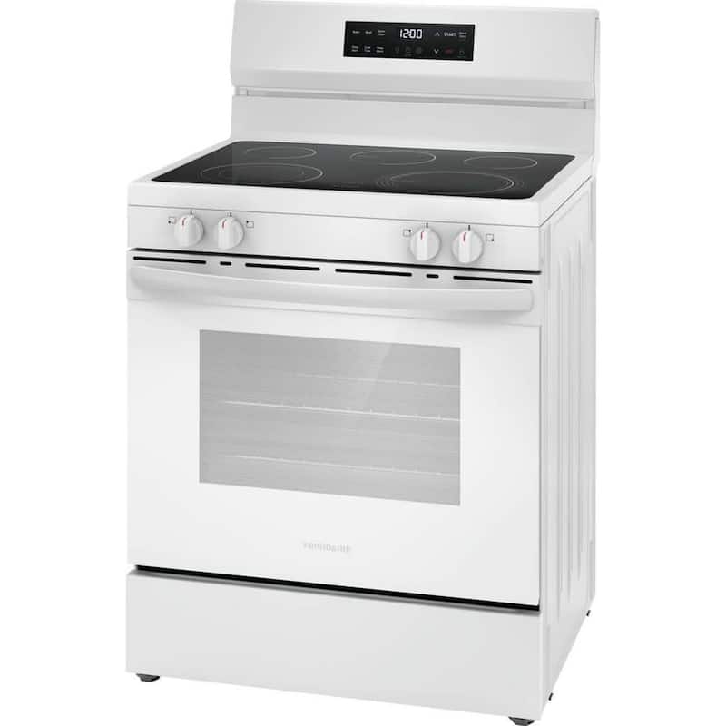 Frigidaire FCRE3062A 30" Wide 5.3 Cu. Ft. Slide In Electric Range with