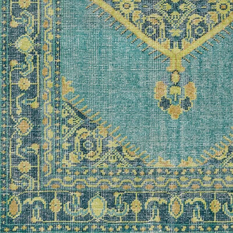 Hand-knotted Alford Boho Medallion Wool Area Rug