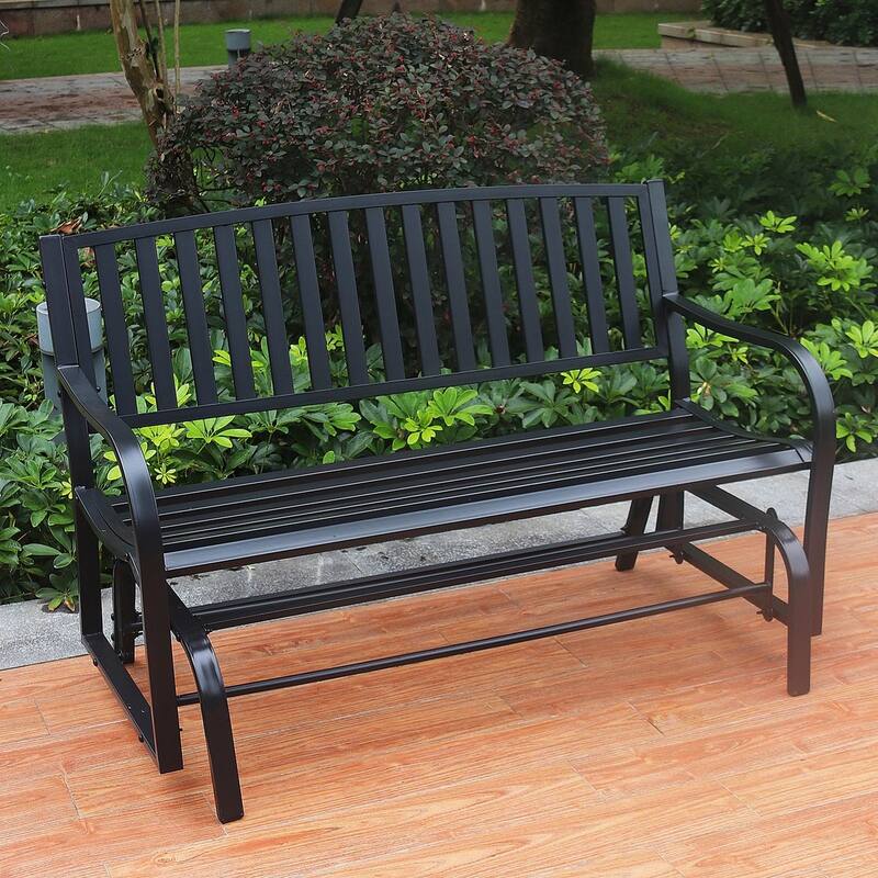 Maypex Double Seaters Steel Glider Bench