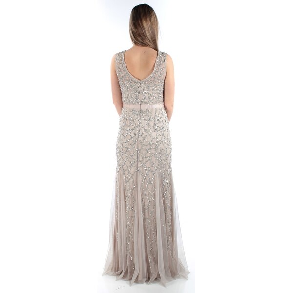 adrianna papell empire waist formal dress