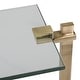 preview thumbnail 2 of 6, Uttermost Butler 8" Wide Modern Luxe Chairside Accent "C" Pull-Up
