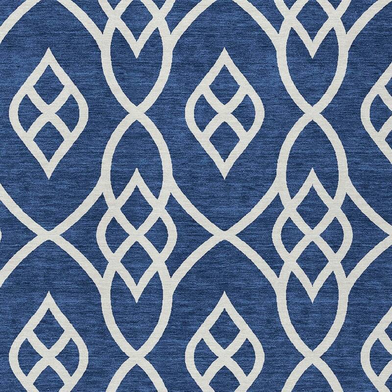 HomeRoots Trellis Transitional Rectangle Outdoor Rug