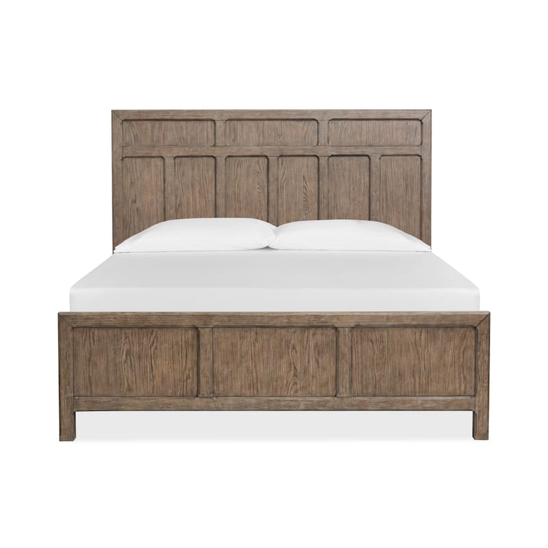 Magnussen Home Claremont Smokey Taupe Panel Bed