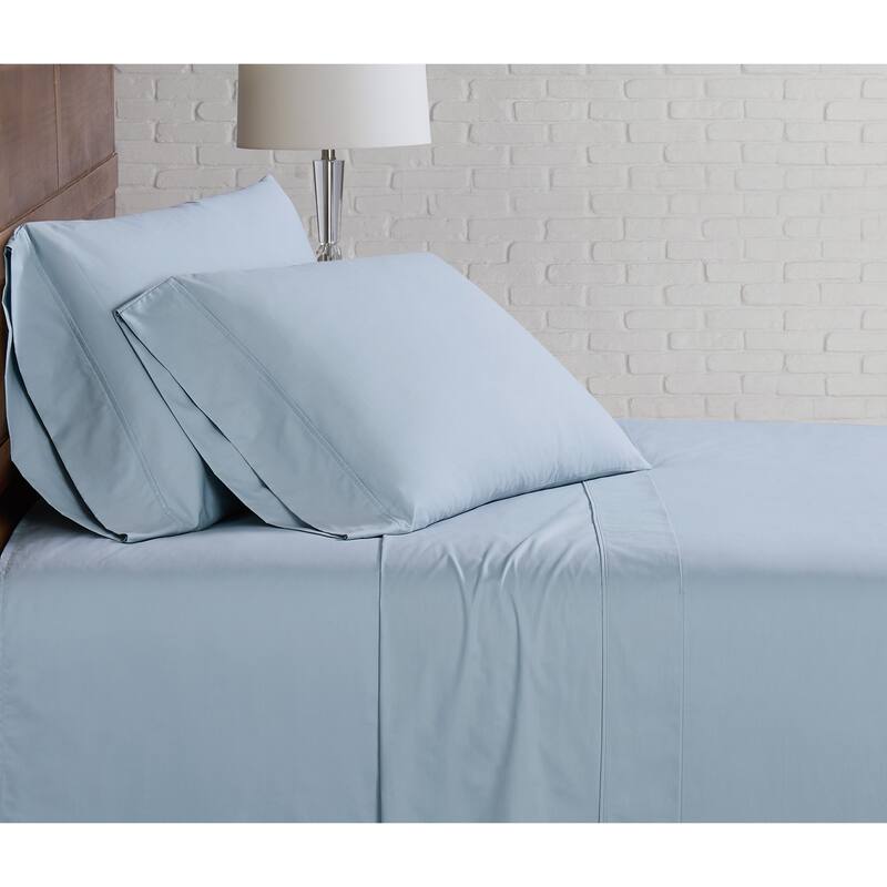 Cannon Classic Solid Percale Sheet Set
