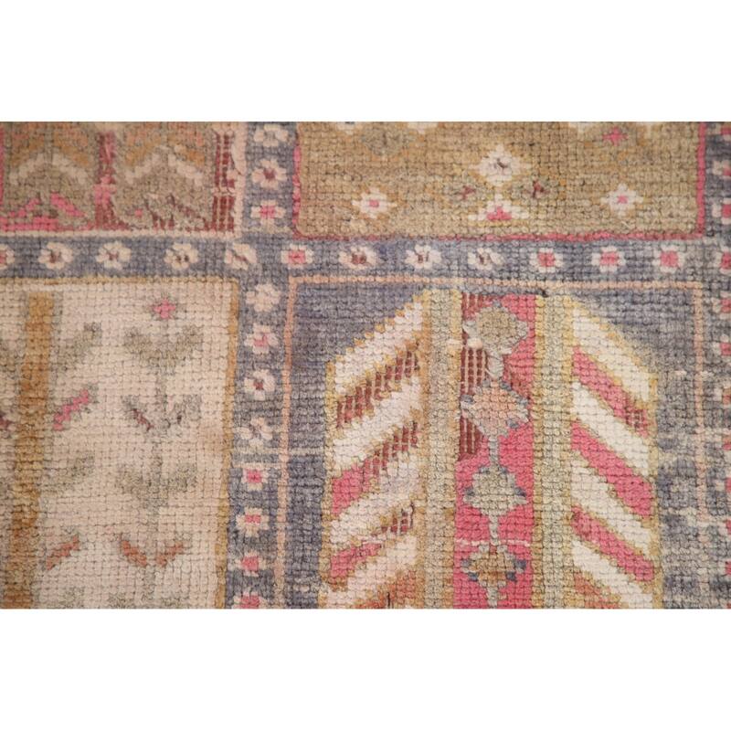 Hand Knotted Oriental 100% Wool Carpet Traditional Garden Design Multi-Colored Bakhtiari Area Rug - 9' 6'' X 6' 5''