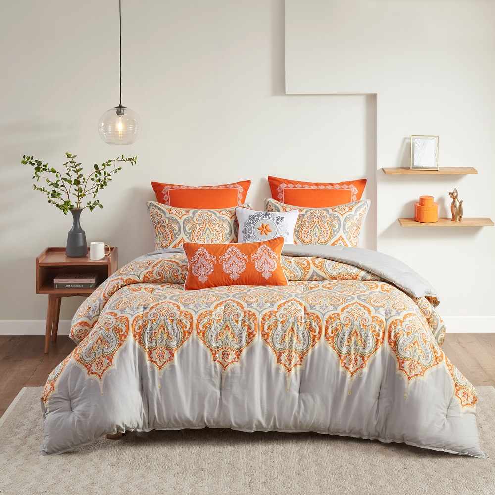 The Curated Nomad Largo Cotton 7-piece Comforter Set
