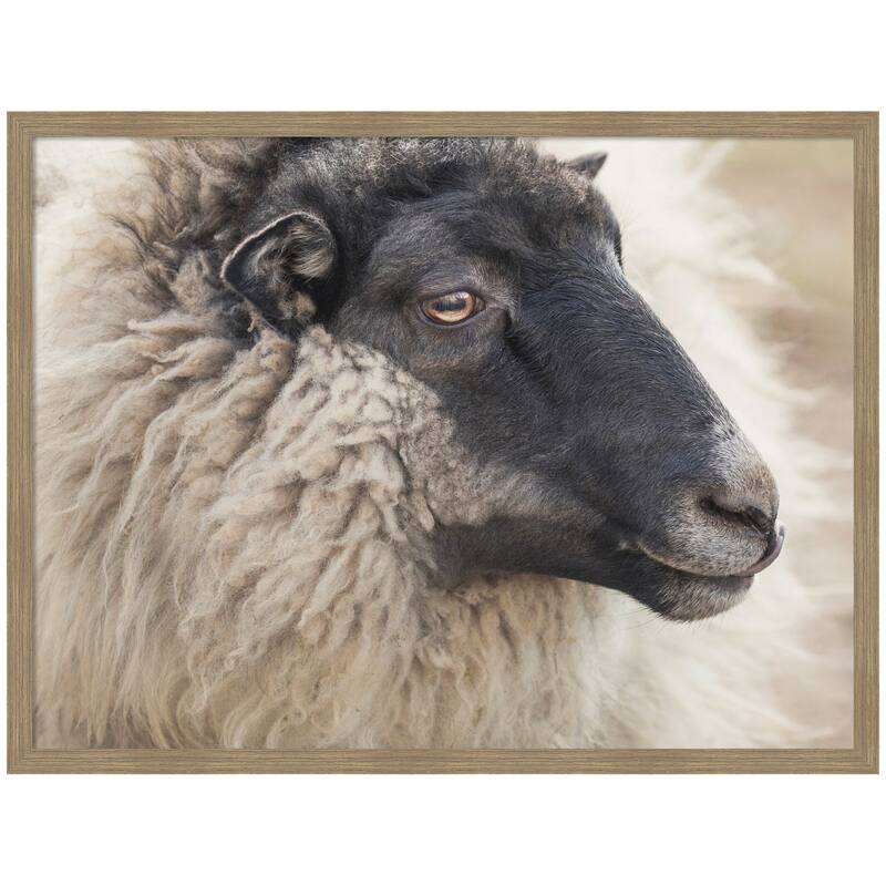 Kate and Laurel Edward Crop by Emiko and Mark Franzen F2 Images Framed Wall Art Print - 42 x 32 - Brown