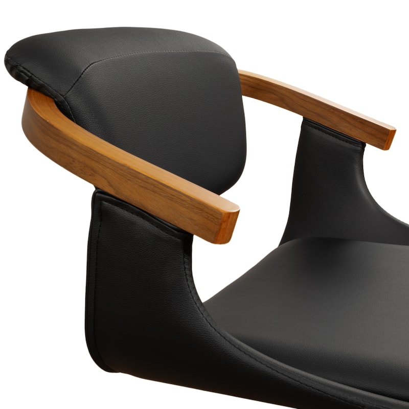 Art Leon Swivel and Height Adjustable Home Office Desk Chair with Rolling