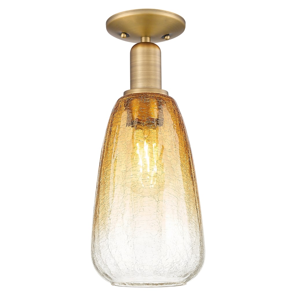 Innovations Lighting 716-1C-G480-6AM Brookhaven Almond 6" Wide