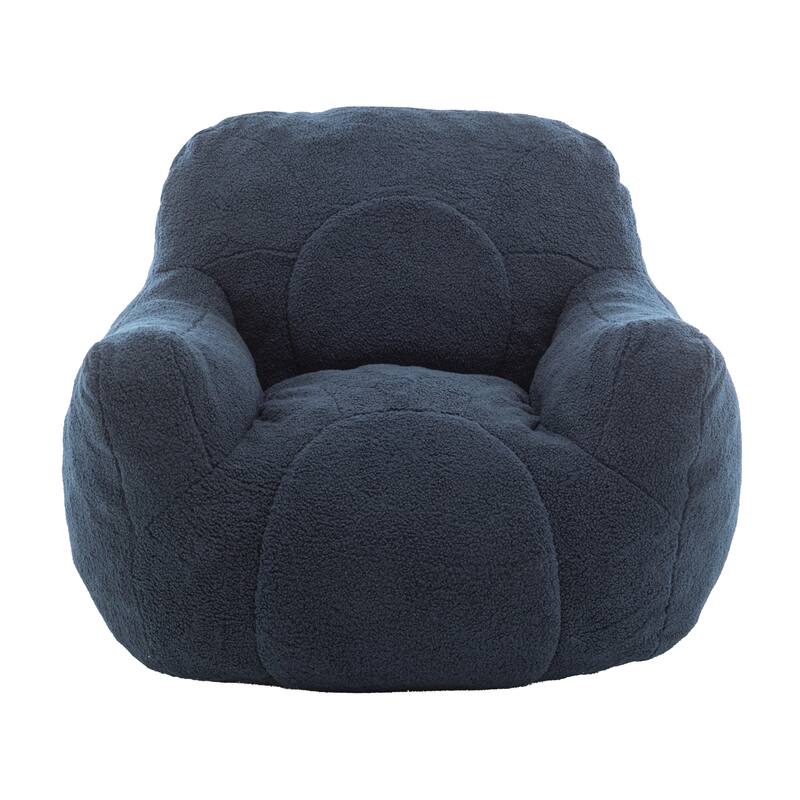 Bean Bag Chair Soft Fluffy Lazy Sofa with Memory Foam