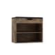preview thumbnail 12 of 32, 24" Rustic Entryway Shoe Storage Bench Open Shelf (6 Pairs) Shoe Storage Cabinet