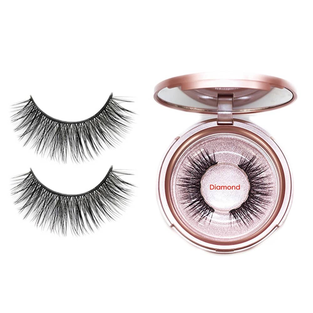 Magnetic Eyeliner With 3D Magnetic Eyelashes & Tweezers Waterproof Kit (Eye Makeup Primer - 1 Piece)