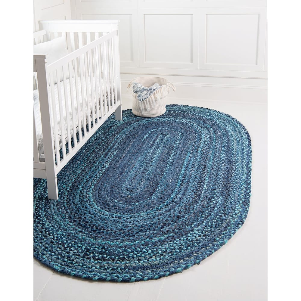 Braided Slin Collection Area Rug