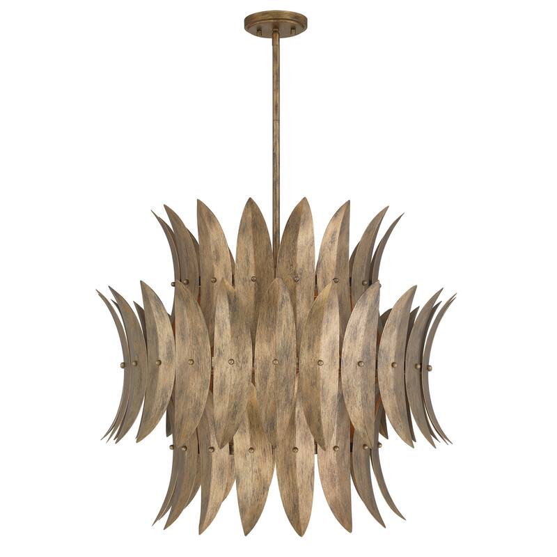 Savoy House 7-9055-6 Sanctuary 6 Light 28" Wide Abstract Chandelier