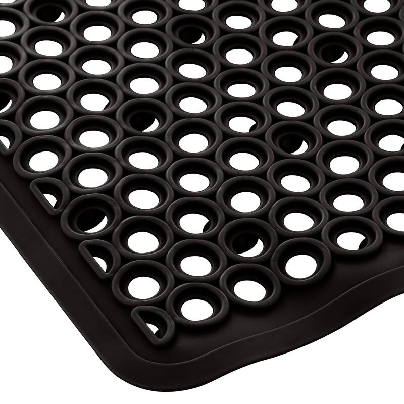 Bath Bliss 2 Pack Self-Draining Bath Mat