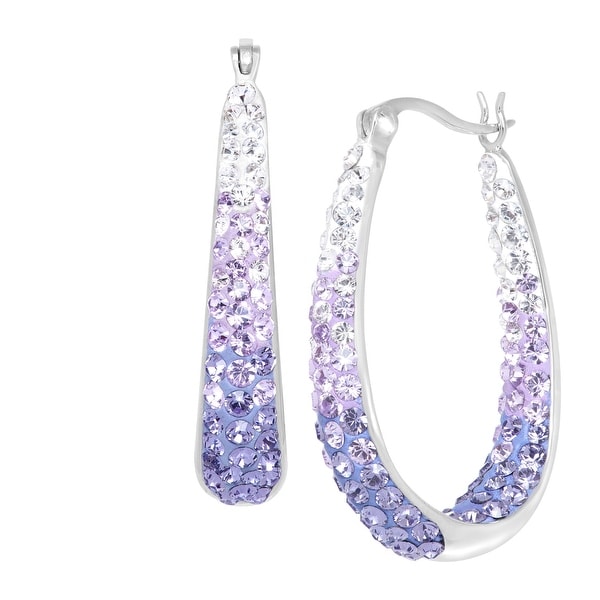 swarovski hoop earrings sale