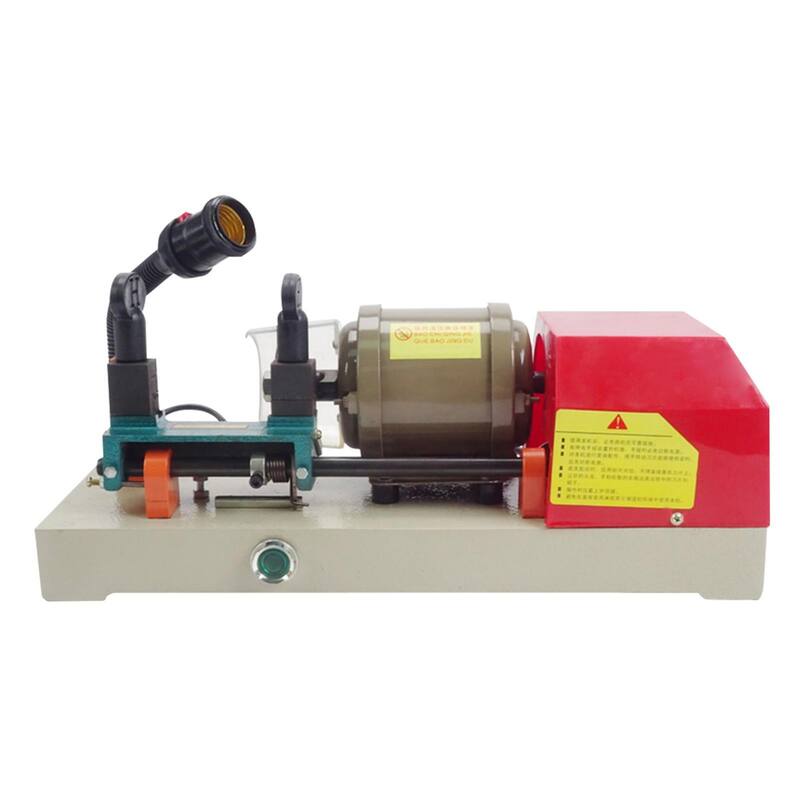 DoCred Key Cutting Machine, Professional Key Duplicator with Brush
