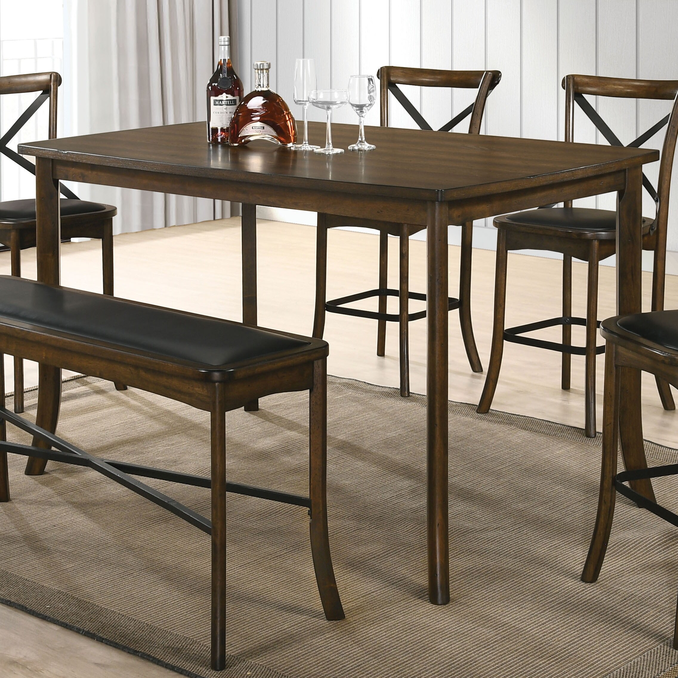 配送不可】DOERI COUNTER TABLE(oak) & CHAIR