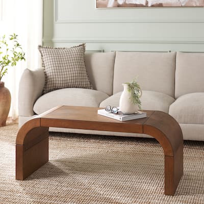 SAFAVIEH Liasonya Curved Coffee Table - 45"W x 18"D x 18"H