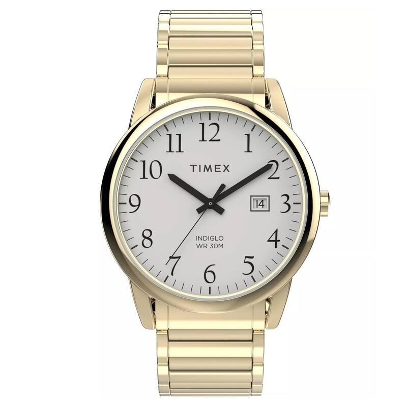 Timex Men's Easy reader White Dial Watch - TW2W52000 - One Size