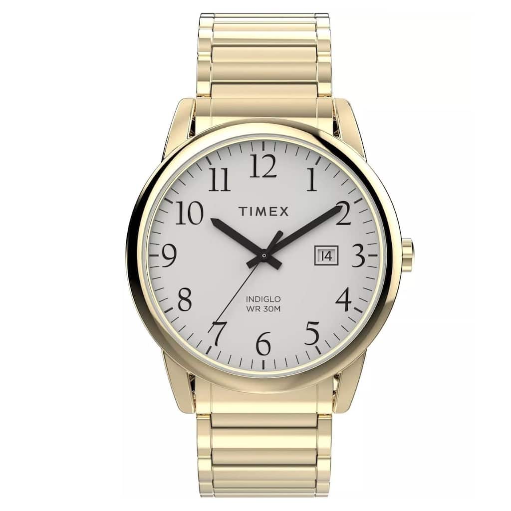 Timex Men's Easy reader White Dial Watch - TW2W52000 - One Size