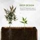 preview thumbnail 6 of 9, Outsunny Natural Rustic Distressed Wood Planter Box