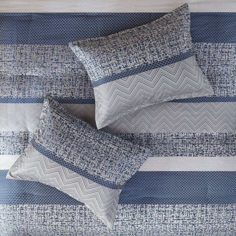 GDF Studio - Jacquard Comforter Set with Decorative Pillows