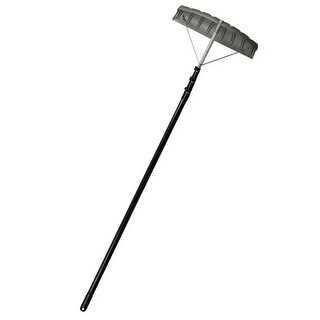 Suncast SRT2100 Lightweight 21 Foot Telescoping Roof Rake with Graphite ...