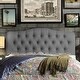 preview thumbnail 5 of 22, Basia Adjustable Upholstered Panel Headboard