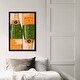 preview thumbnail 20 of 20, Oliver Gal 'Shiny Champagne' Drinks and Spirits Wall Art Framed Print Champagne - Green, Orange 20 x 30 - Black