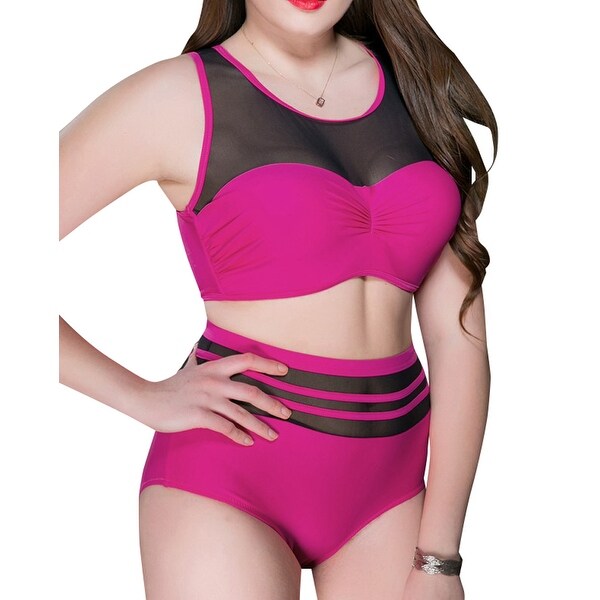 plus two piece swimwear