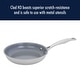 preview thumbnail 5 of 5, Henckels Clad H3 2-pc Stainless Steel Ceramic Nonstick 10-in & 12-in Fry Pan Set