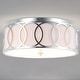 preview thumbnail 35 of 48, Elizabeth Metal LED Flush Mount, by JONATHAN Y 2-Light - Chrome