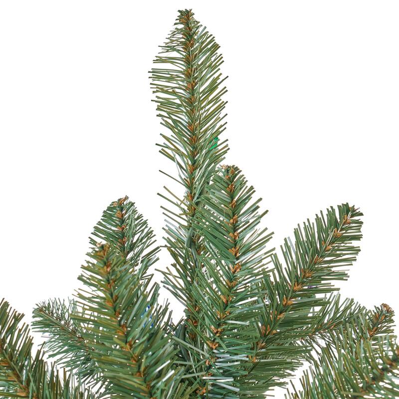 Norway Spruce 7.5-foot Artificial Christmas Tree by Christopher Knight Home - 60.00" L x 60.00" W x 90.00" H