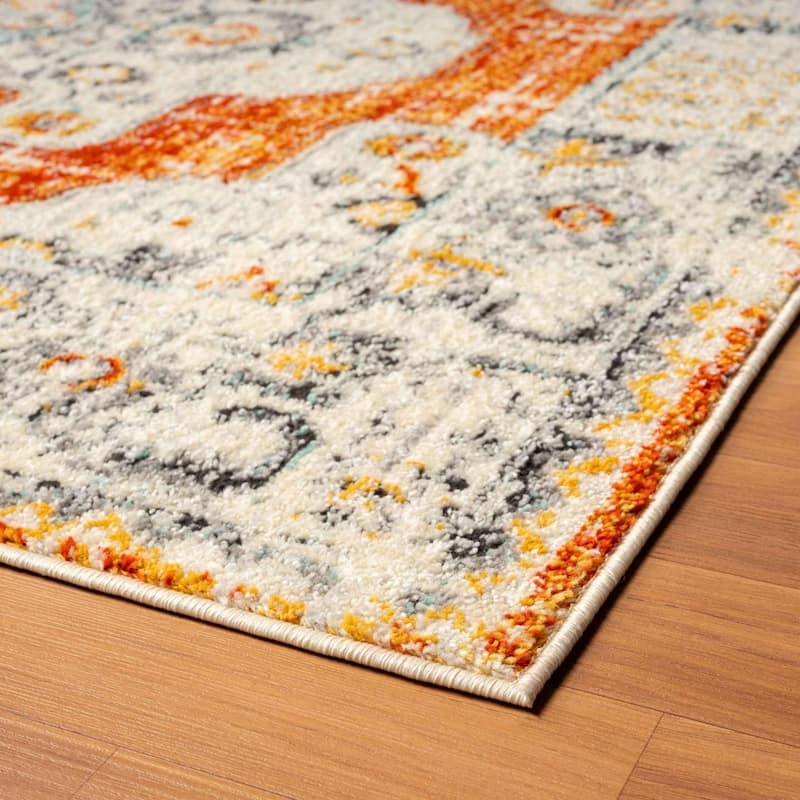 Luxe Weavers Oriental Medallion Area Rug, Indoor Stain-Resistant Carpet