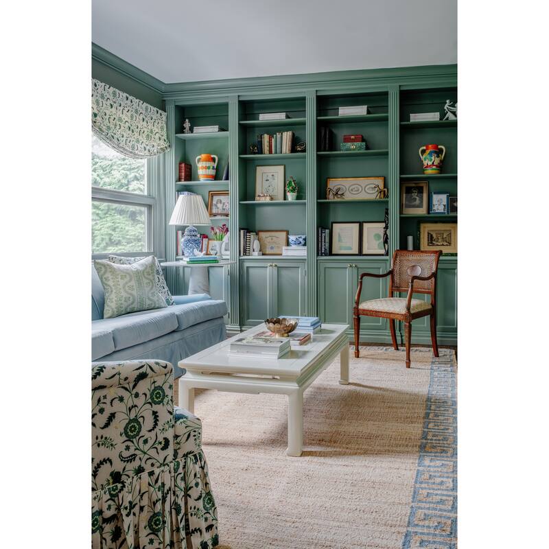 Erin Gates by Momeni Orchard Greek Key Hand Woven Wool and Jute Area Rug