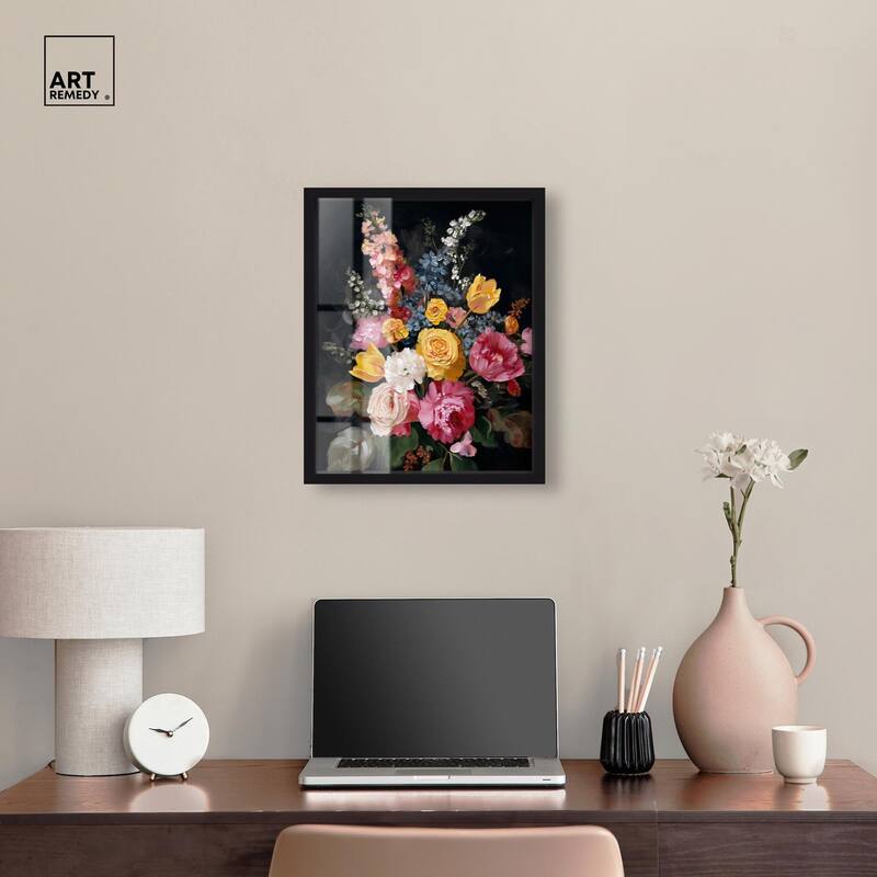 Garden Richness I Shadowbox by Art Remedy
