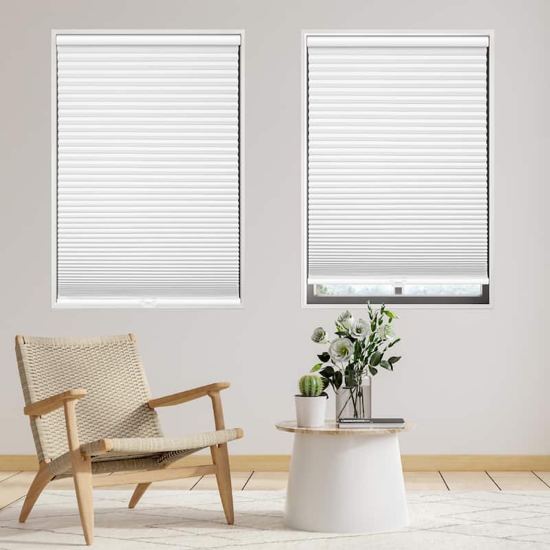 72-inch White Cordless Blackout Cellular Shade