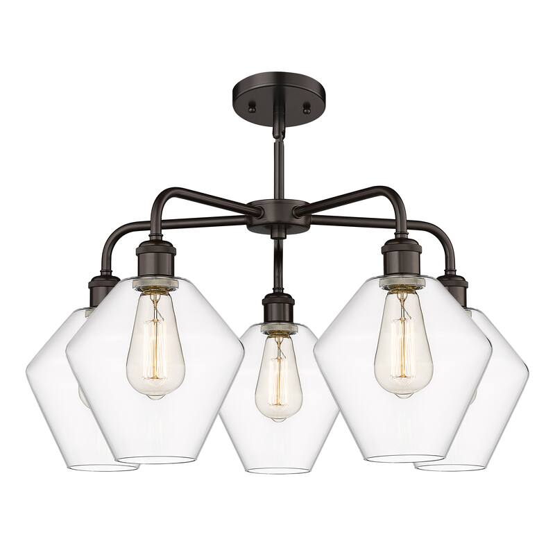 Innovations Lighting Cindyrella - 5 Light 8" Stem Hung Chandelier