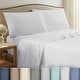 preview thumbnail 10 of 29, Martex 400 Cotton Sateen Sheet Set Silky Soft Breathable Durable White - Full