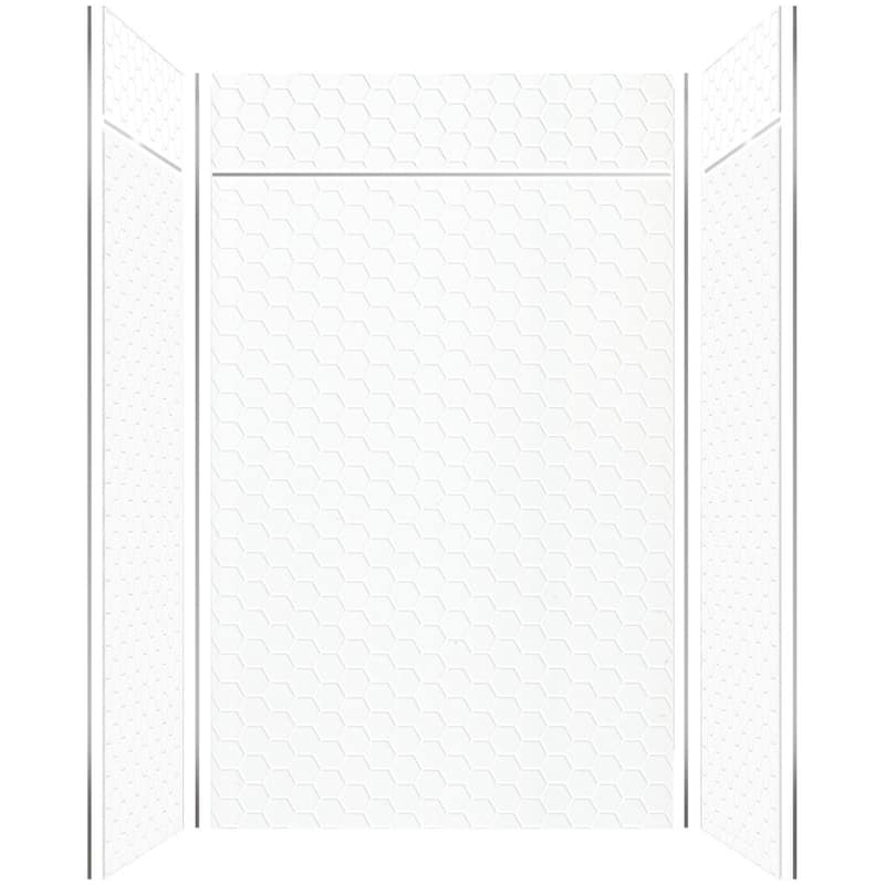 Transolid PWKX60368412 Prodigy 96" H x 60" W x 36" D Three Panel
