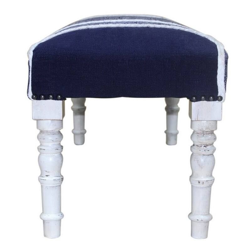 Beau 47" Upholstered Entryway Bench by Sevita - 16"W x 47"L x18"H