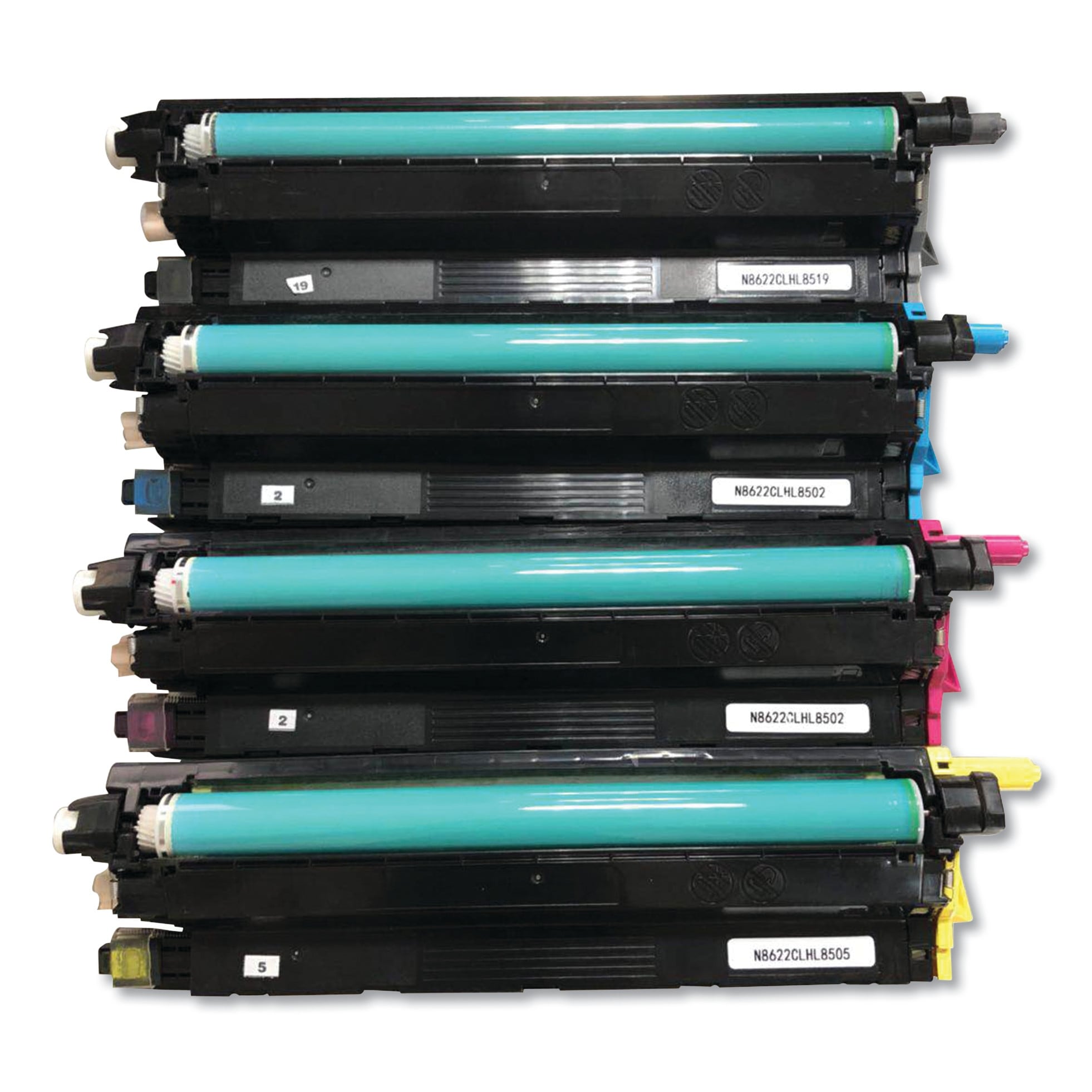 Remanufactured Black/Cyan/Yellow Drum Unit, Replacement for 331-8434 - Black