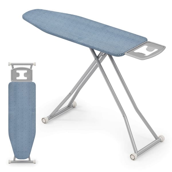 Foldable Ironing Board Heavy-Duty Ironing Stand w/ Adjustable Height